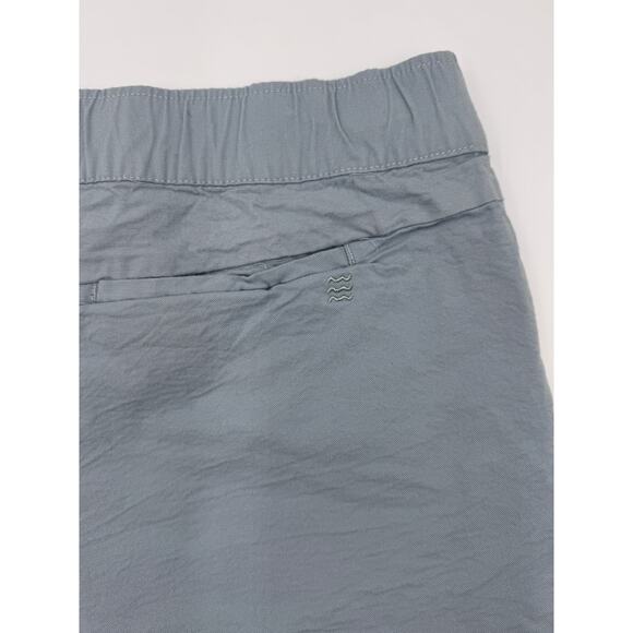 Free Fly Women's Blue Utility Shorts Hiking Outdoors Bamboo 4” Inseam - Picture 4 of 5